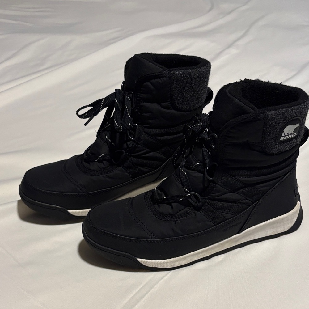 Sorel Black Ankle Boots